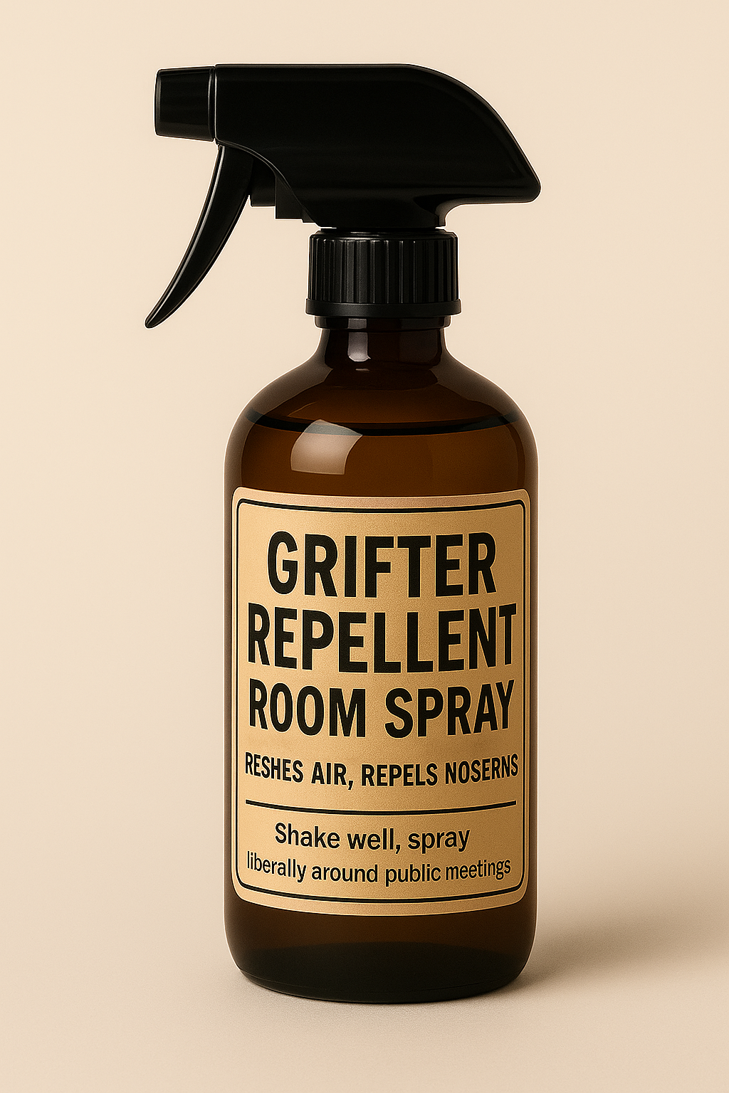 Grifter Repellent – Room Spray for Public Meetings