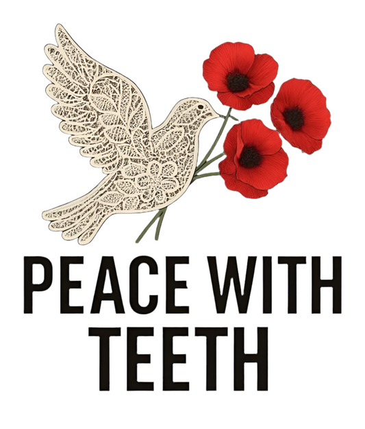 👕 “Peace With Teeth” Tee