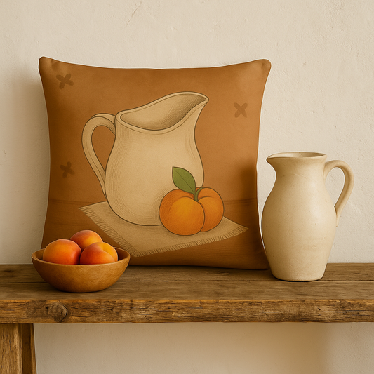 “The Peach of Resistance” Cushion